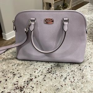 Purple Michael kors bag